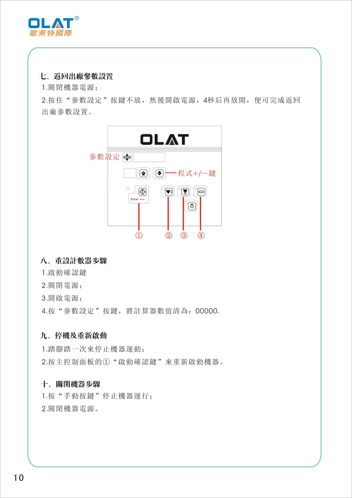 OLAT歐萊特移印機(jī)系列操作手冊(cè)